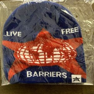 Barriers Live Free Beanie